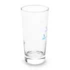 雑貨屋きゅう＠suzuri支店の氷とペンギン（5羽） Long Sized Water Glass :left