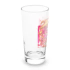 滝 さえの#002 PINK SPLASH! Long Sized Water Glass :left