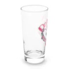 TMClayのフルーティーキャット　Doragon fruit Long Sized Water Glass :left