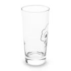 もふもふもんすたぁのもふもふもんすたぁ キャンプ Long Sized Water Glass :left