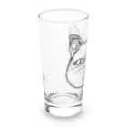 謎モノ店のやばい顔ねこ Long Sized Water Glass :left