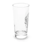 randomyokoの渦 [抽象アート] Long Sized Water Glass :left