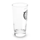 ベドリントンテリアのワホワホショップのベドリントンテリア(黒) Long Sized Water Glass :left