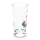 イラスト MONYAAT の毎月25日はプリンの日のプリン　イチゴプリン Long Sized Water Glass :left