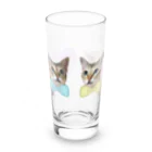 ティモの3色ティモ＋ハート Long Sized Water Glass :left