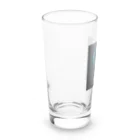 時空省広報課の時空省 ロゴ＆テキスト Long Sized Water Glass :left