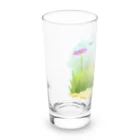 なべぽよの絵置き場の秋ピクニックT Long Sized Water Glass :left