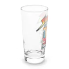 ケロケロワークスのロック柴犬 Long Sized Water Glass :left