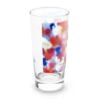 子どもの絵のゆずロングコップ Long Sized Water Glass :left