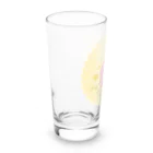 あおいとまり木のきらきら（まる） Long Sized Water Glass :left