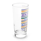Wearing flashy patterns as if bathing in them!!(クソ派手な柄を浴びるように着る！)のオリエンタルな模様1 Long Sized Water Glass :left