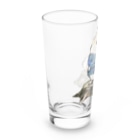 犬グッズの店しえるぶるーのマフラー犬　ポメラニアン Long Sized Water Glass :left
