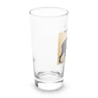 奇声の浮世絵ヘラジカ Long Sized Water Glass :left