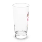 杜の魚の甘落（背景なし） Long Sized Water Glass :left