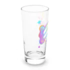 前田悠花｜イラストレーターの★虹色キャンディ★ Long Sized Water Glass :left