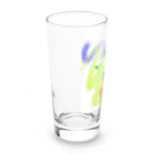 Ritz-studioのドット絵フルーツ　オレンジ1 Long Sized Water Glass :left