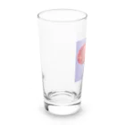 Ritz-studioのドット絵　ピーチ Long Sized Water Glass :left