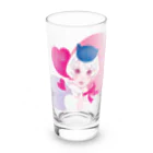 蛯原あきらのねこ耳お帽子 Long Sized Water Glass :left