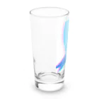 みんなwoおうえんのブルー🎗 Long Sized Water Glass :left