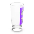 あやしいおばさん くろまめさんの○ュアアルコール（クラ○ナー）パープル Long Sized Water Glass :left