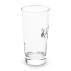 Letiのチョコ、チップ、ソラ Long Sized Water Glass :left