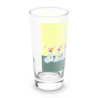 Shiro🍎のシャワーわんちゃん Long Sized Water Glass :left