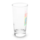 ポドサイトくん/ Podocyte-kunの腎臓家族写真 Long Sized Water Glass :left