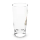 長毛秋田犬ししまるのししまるロンググラス Long Sized Water Glass :left