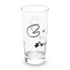 スタルケル🐸玩具系YouTuberのゆるふわティラモナイト（黒線） Long Sized Water Glass :left