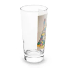 bureefの白いブリーフと手 Long Sized Water Glass :left