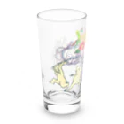 GOODS SHOP【そぞろな小窓】 SUZURI店の【ソイヤッ‼】 Long Sized Water Glass :left