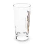 cat's pawのねこ Long Sized Water Glass :left