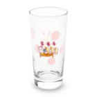 ネコのうーたんになりたいくちばしショップのるるる♪どっと Long Sized Water Glass :left