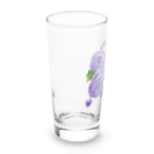 Owl's Dream　アウルズドリームのpurple rose lady Long Sized Water Glass :left