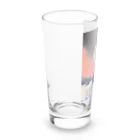 the KINKY Designの地球と人と家族　（ Kohei Itatani design） Long Sized Water Glass :left