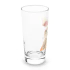 sumire-britishのうさねこ Long Sized Water Glass :left