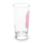 ✨🌈✨ユラクラカン🇯🇵 ✨🌈✨のつよつよ！ピンクのうさぎさん！ Long Sized Water Glass :left