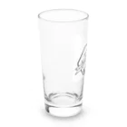 まちゃのキャンプ飯部のまちゃのキャンプ飯部ステッカーのアイテムです Long Sized Water Glass :left