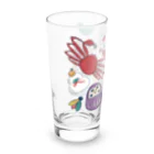 イカラシ　ツカサのぎゅっ正月 Long Sized Water Glass :left