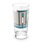 umi_comicのバス停 Long Sized Water Glass :left