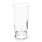 Lovecatfashionのモチ猫ちゃんりんご飴 Long Sized Water Glass :left