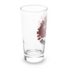 HERP MODA by ヤマモトナオキのエダハヘラオヤモリ/レッド Long Sized Water Glass :left