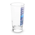 PALA's SHOP　cool、シュール、古風、和風、の土偶　「輪廻転生」 Long Sized Water Glass :left