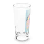 Future Starry Skyの青いドラゴン🐉 Long Sized Water Glass :left