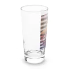 PALA's SHOP　cool、シュール、古風、和風、の土偶　「灑灑落落」 Long Sized Water Glass :left