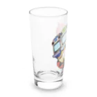 テクノポリスデザインのゲーセン猫（GAMECENTER TECNOPOLIS Ver.） Long Sized Water Glass :left