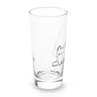 ふわきゅっとのふわふわシロクマ親子 Long Sized Water Glass :left