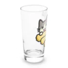 楽猫楽描しげ屋のいか Long Sized Water Glass :left