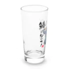 おもしろ書道Tシャツ専門店『てんくり』のアタイに鰆（サワラ）ないで！ Long Sized Water Glass :left