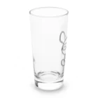 @木工室長のもっこーうさぎ Long Sized Water Glass :left